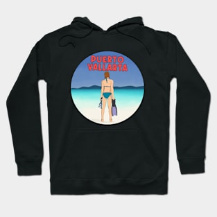 Mexican City Puerto Vallarta Hoodie